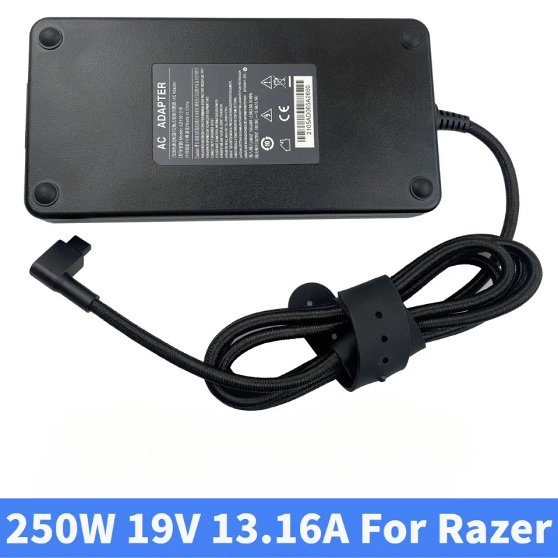 Сменное зарядное устройство переменного тока 19 В, 13,16 А, 250 Вт для Razer RC30-0166 pro 17,3 GTX 1080, блок питания для игрового ноутбука RC30- 01660100
Сменное зарядное устройство переменного тока 19 В, 13,16 А, 250 Вт для Razer RC30-0166 pro 17,3 GTX 1080, блок питания для игрового ноутбука RC30- 01660100