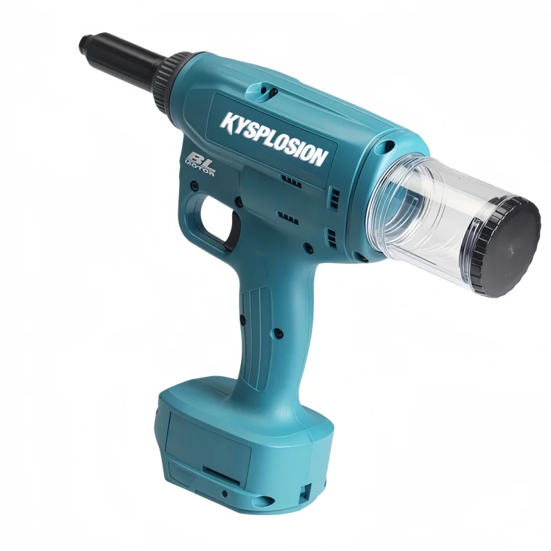 Industrial Brushless Cordless Rivet Gun 30mm Long Stroke 20KN Pull Force Electric Riveter For Makita 18V Battery
Industrial Brushless Cordless Rivet Gun 30mm Long Stroke 20KN Pull Force Electric Riveter For Makita 18V Battery