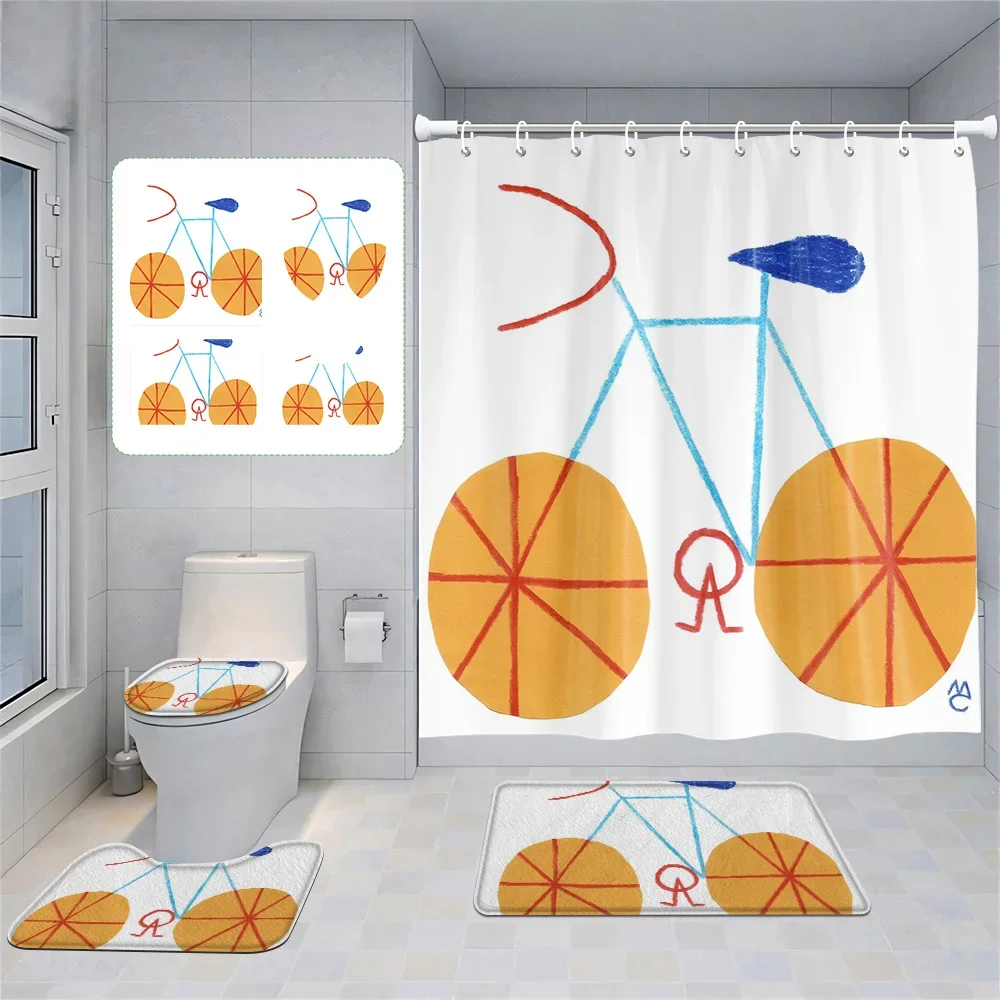 2025 New Ins Style Shower Curtain Nordic Waterproof Toilet Mat Door Mat suit Fashion Illustration Bathroom Decorations
2025 New Ins Style Shower Curtain Nordic Waterproof Toilet Mat Door Mat suit Fashion Illustration Bathroom Decorations