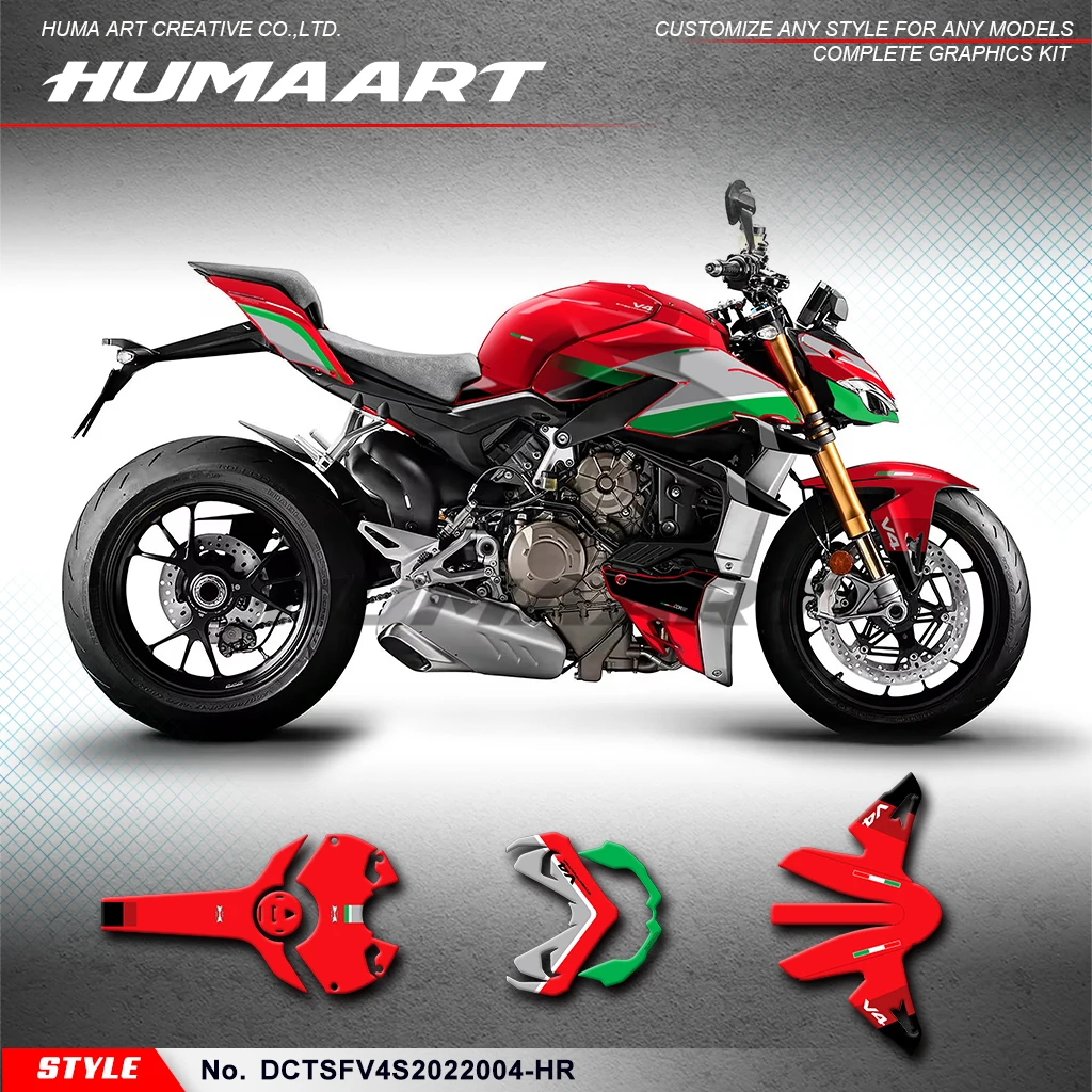 Наклейки HUMAART Custom MX Graphics для мотоциклов DUCATI Streetfighter V4 V4S 2020 2021 2022, глянцевые, декоративные
Наклейки HUMAART Custom MX Graphics для мотоциклов DUCATI Streetfighter V4 V4S 2020 2021 2022, глянцевые, декоративные