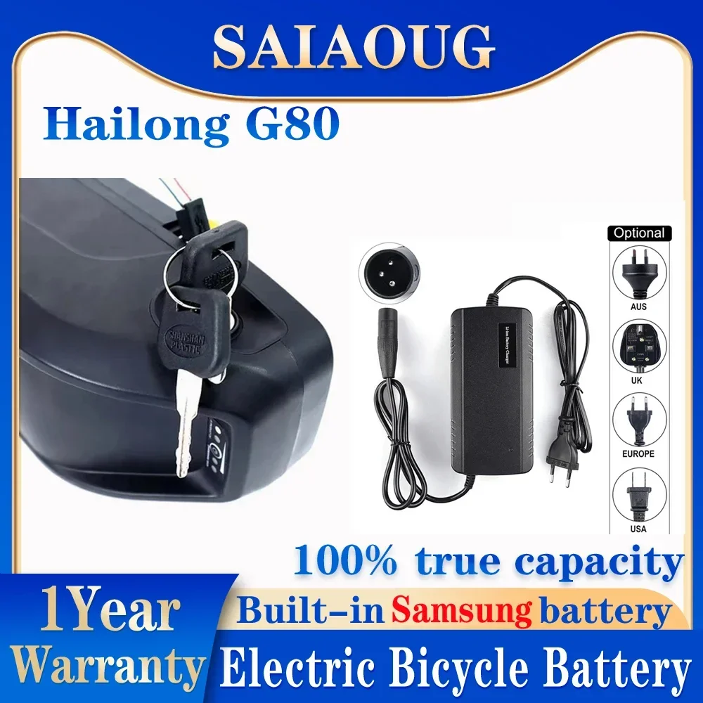 36V Electric Bike Battery Hailong Max Velobateria 24Ah-70Ah Lithium Replacement for 250-3000W E-Bikes
36V Electric Bike Battery Hailong Max Velobateria 24Ah-70Ah Lithium Replacement for 250-3000W E-Bikes