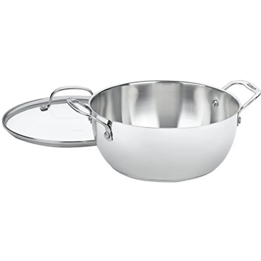 755-26GD 5.5-Quart Multi-Purpose Pan Chef's-Classic-Stainless-Cookware-Collection
755-26GD 5.5-Quart Multi-Purpose Pan Chef's-Classic-Stainless-Cookware-Collection