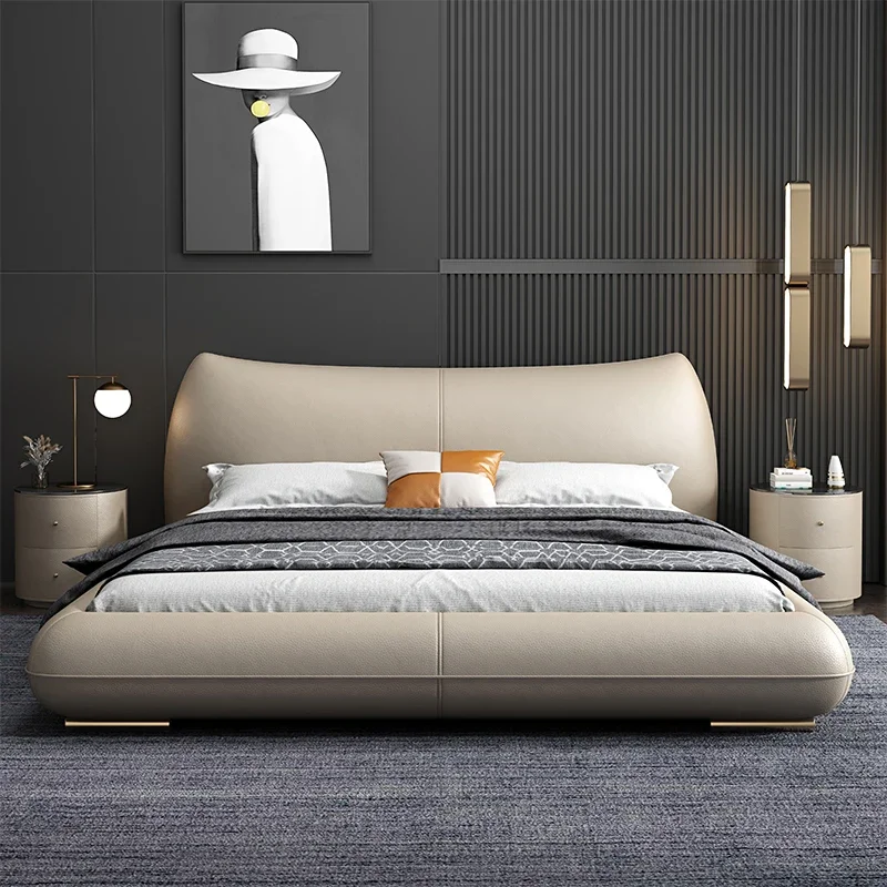 Headrest Luxury Double Bed European Full Size Sleeping Boys Double Bed Home Loft Floor Cama Matrimonial Furniture For Bedroom
Headrest Luxury Double Bed European Full Size Sleeping Boys Double Bed Home Loft Floor Cama Matrimonial Furniture For Bedroom