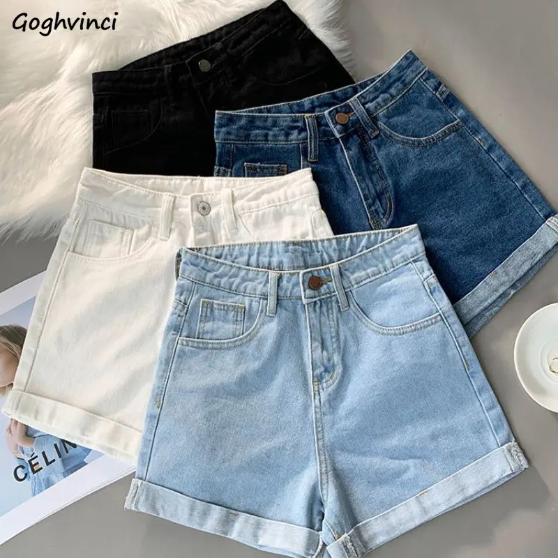 Denim Shorts Women Loose Various Colors Wide Leg Korean Style Hotsweet Vintage Summer Fashion Simple All-match College Ulzzang
Denim Shorts Women Loose Various Colors Wide Leg Korean Style Hotsweet Vintage Summer Fashion Simple All-match College Ulzzang