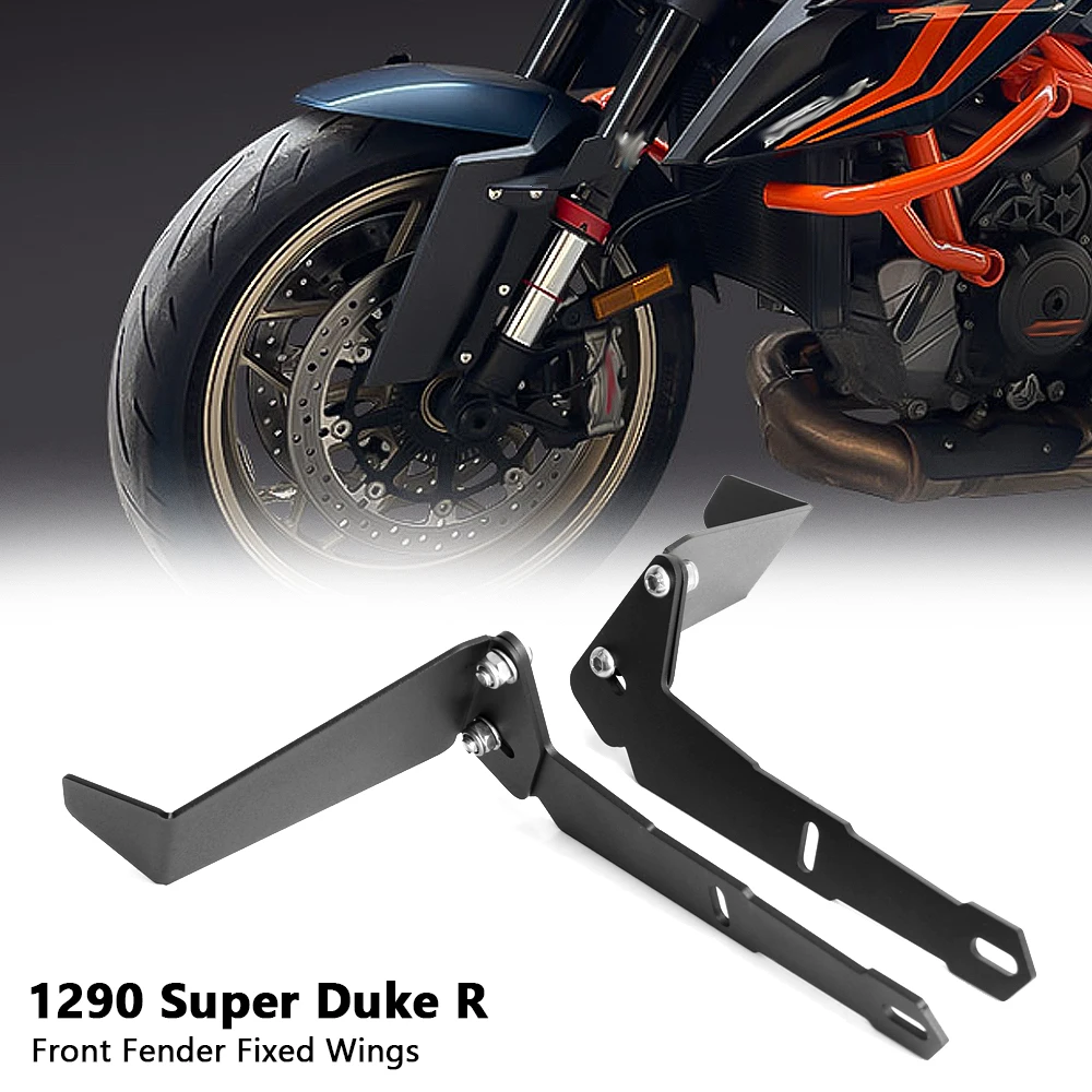 For 1290 Super Duke R 2018-2023 Motorcycle Adjustable Front Fender Fixed Wing 1290 Superduke R Front Fender Decorative Spoiler
For 1290 Super Duke R 2018-2023 Motorcycle Adjustable Front Fender Fixed Wing 1290 Superduke R Front Fender Decorative Spoiler