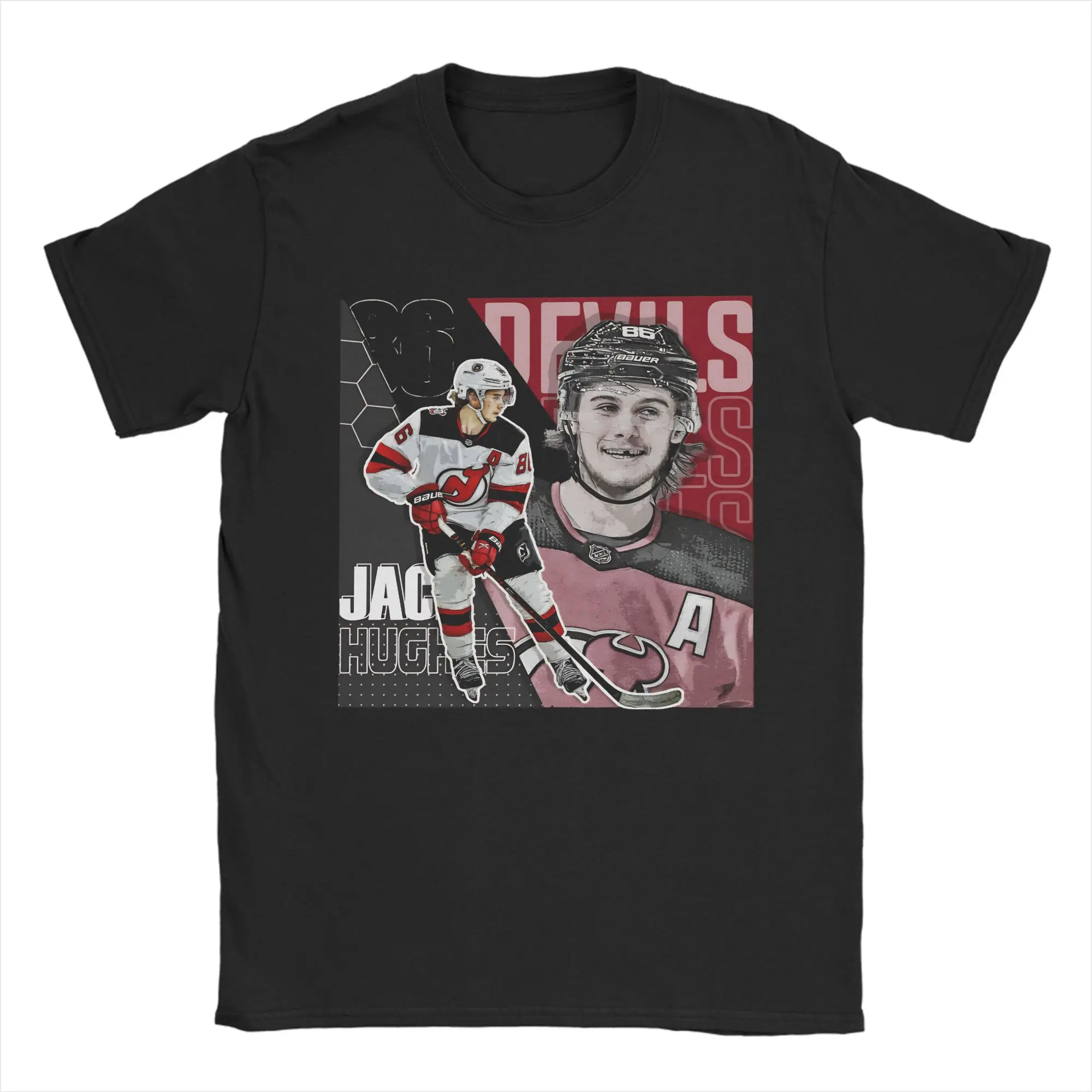 Jack Hughes Hockey Design Poster Devils T-Shirts Men Leisure 100% Cotton Tees O Neck Short Sleeve T Shirts Plus Size Clothing
Jack Hughes Hockey Design Poster Devils T-Shirts Men Leisure 100% Cotton Tees O Neck Short Sleeve T Shirts Plus Size Clothing