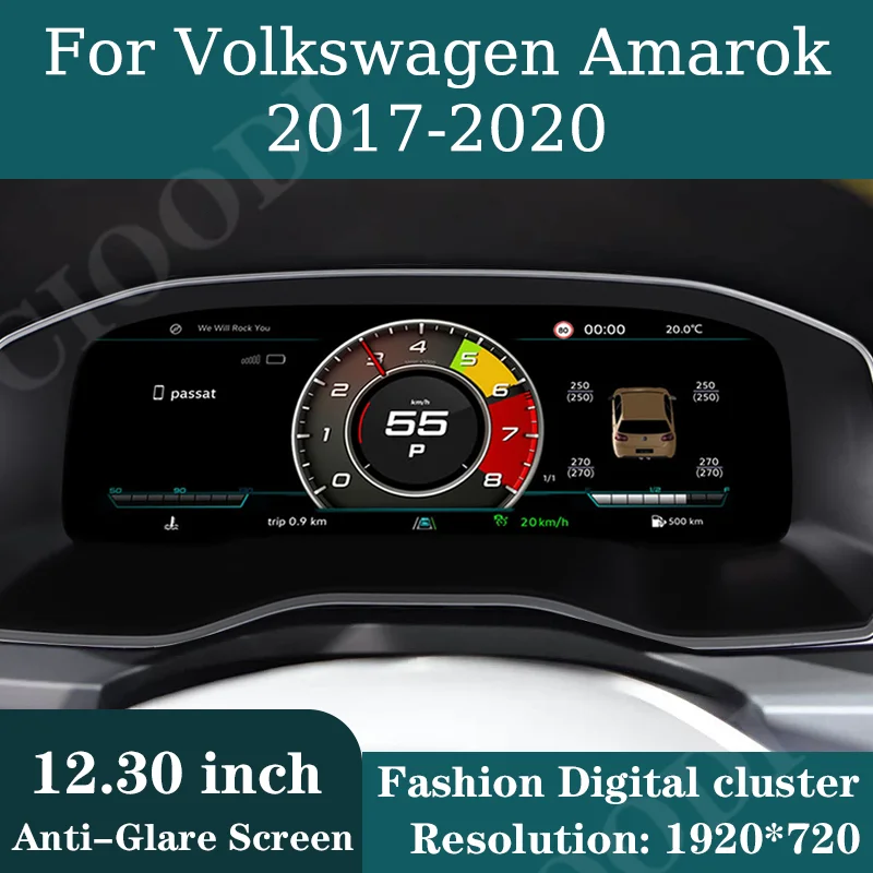 12.3" Lcd Dashboard Display For VW Volkswagen Amarok 2017-2020 Odometer Speedometer Virtual Cockpit Digital Cluster CarPlay
12.3" Lcd Dashboard Display For VW Volkswagen Amarok 2017-2020 Odometer Speedometer Virtual Cockpit Digital Cluster CarPlay