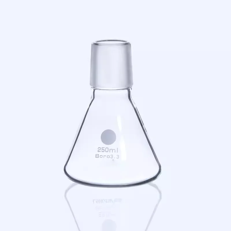 Externally ground thick-walled triangular flask, glass conical flask, sand core filter device, liquid-containing bottle 1000ml
Externally ground thick-walled triangular flask, glass conical flask, sand core filter device, liquid-containing bottle 1000ml