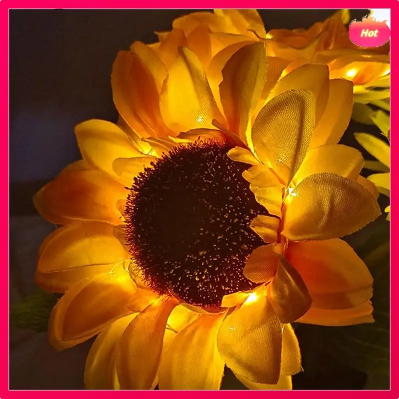 A Rechargeable Sunflower LED Simulation Night Light Desk Lamp Simulation Flowers Decorative Atmosphere Lamp
A Rechargeable Sunflower LED Simulation Night Light Desk Lamp Simulation Flowers Decorative Atmosphere Lamp