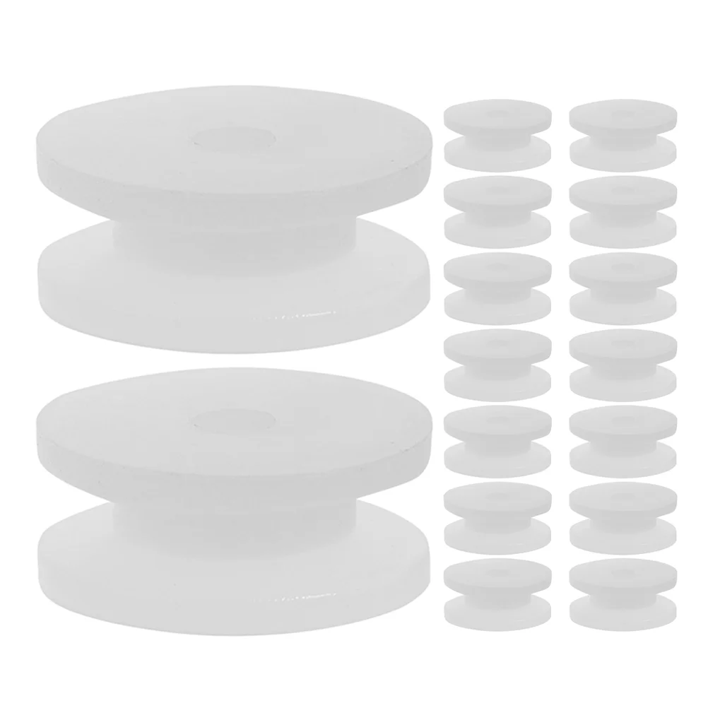 20Pcs White Plastic Pulley Wheel Gear for Rc Car Pulley Wheel Pulley for Rc Toy Tools White plastic pulley parts
20Pcs White Plastic Pulley Wheel Gear for Rc Car Pulley Wheel Pulley for Rc Toy Tools White plastic pulley parts
