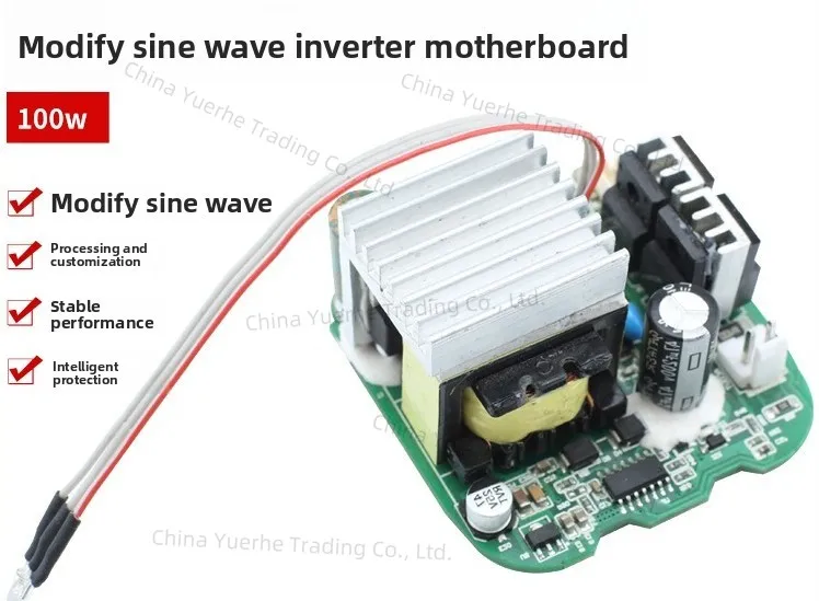 Наружная машина для хранения энергии, голая плата, 100 Вт, 12 В, 24 В до 220 В, ремонт мобильного источника питания, основная плата инвертора синусоидальной волны
Наружная машина для хранения энергии, голая плата, 100 Вт, 12 В, 24 В до 220 В, ремонт мобильного источника питания, основная плата инвертора синусоидальной волны