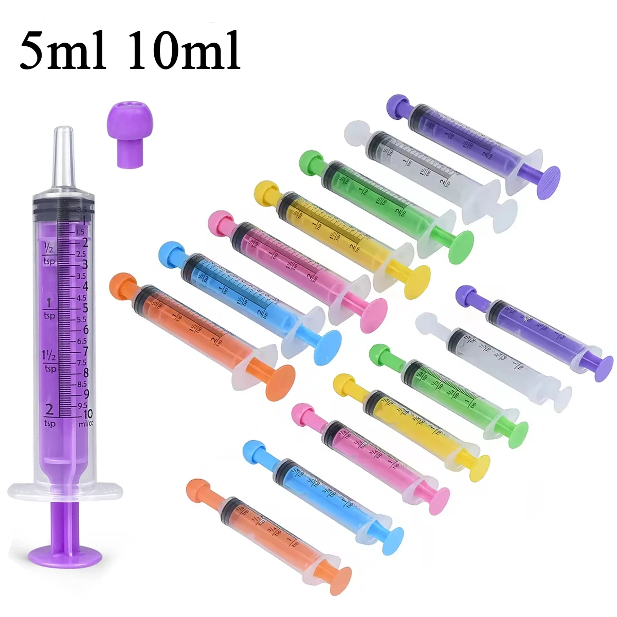 5ml/10ml Disposable Veterinary Plastic Colorful Feeding Syringe with Straight Tip for Animal Pets Feeding
5ml/10ml Disposable Veterinary Plastic Colorful Feeding Syringe with Straight Tip for Animal Pets Feeding