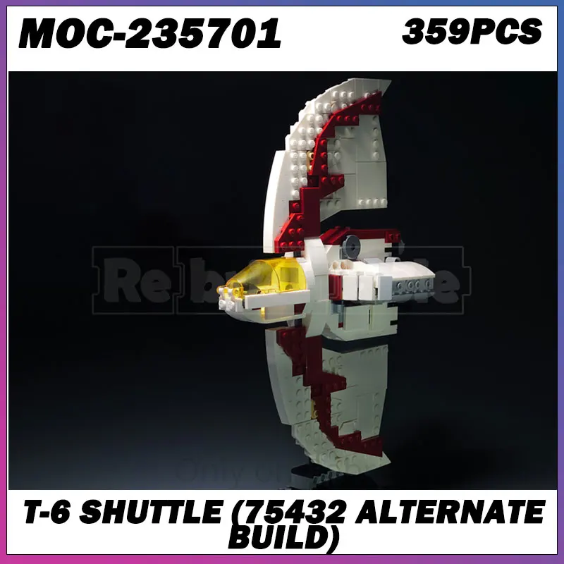 Строительный блок MOC, серия «Космические войны», красный космический корабль, креативная модель кирпича, образовательная игрушка, подарки на день рождения для взрослых, MOC-235701, 359 шт.
Строительный блок MOC, серия «Космические войны», красный космический корабль, креативная модель кирпича, образовательная игрушка, подарки на день рождения для взрослых, MOC-235701, 359 шт.