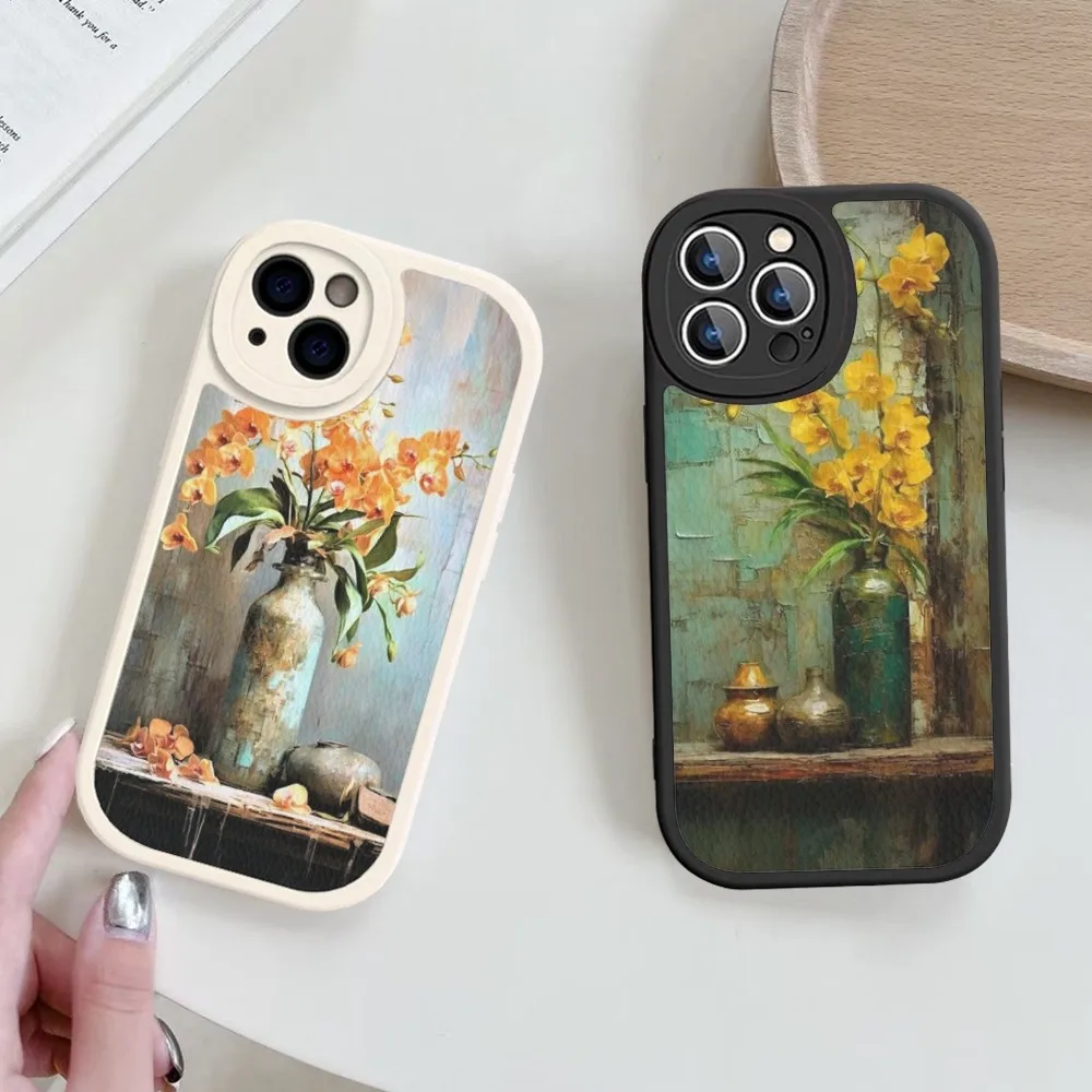 Flower vase Phone Case Hard Leather For iPhone 14 13 12 Mini 11 14 Pro Max Xs X Xr 7 8 Plus Fundas
Flower vase Phone Case Hard Leather For iPhone 14 13 12 Mini 11 14 Pro Max Xs X Xr 7 8 Plus Fundas