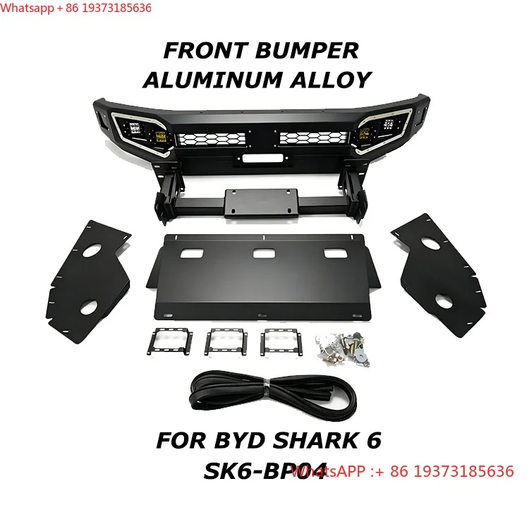 For OEM Factory OffRoad Bull Bar Black Manganese Steel Front Bumper for BYD Shark 6
For OEM Factory OffRoad Bull Bar Black Manganese Steel Front Bumper for BYD Shark 6