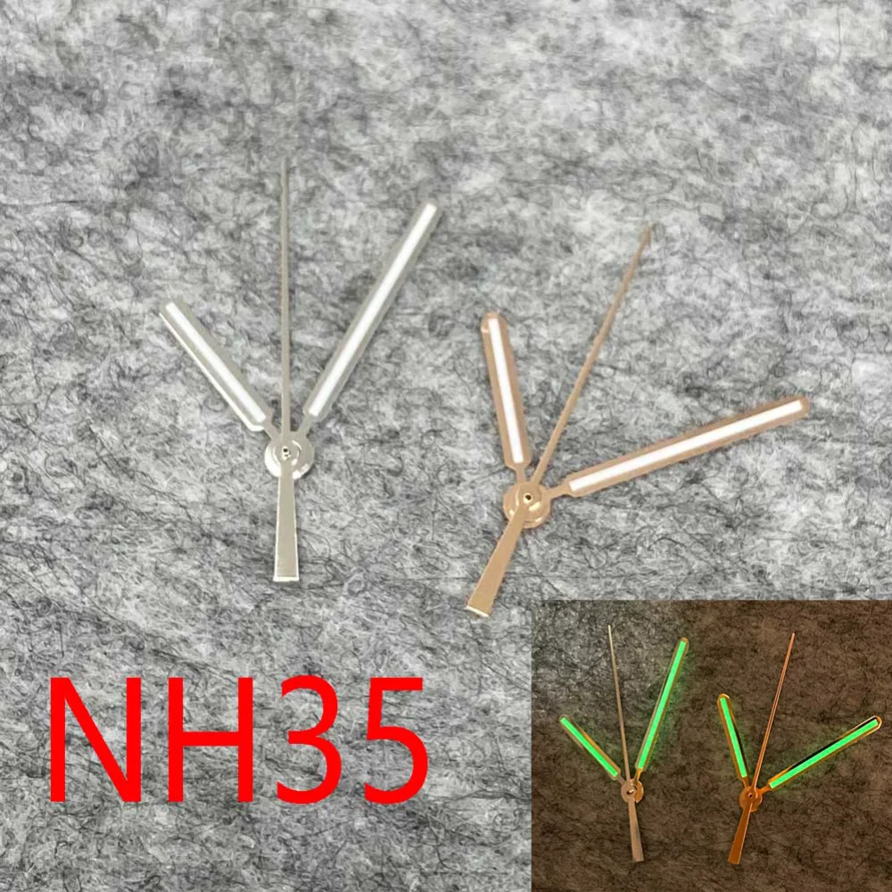 Watch Hands Green Luminous Hands Fit NH35/ NH36/ 4R/ 7S Movement Watch Accessories Hand Watch Pointer
Watch Hands Green Luminous Hands Fit NH35/ NH36/ 4R/ 7S Movement Watch Accessories Hand Watch Pointer