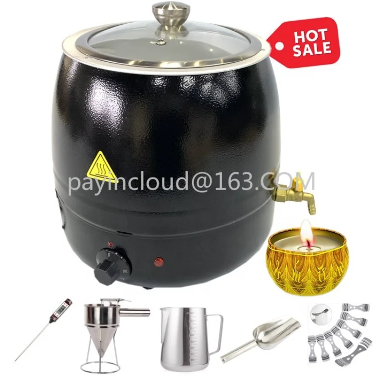 Black Stainless Steel Electric Candle Wax Melter Melting Machine Candle Body Maker Wax Melter
Black Stainless Steel Electric Candle Wax Melter Melting Machine Candle Body Maker Wax Melter