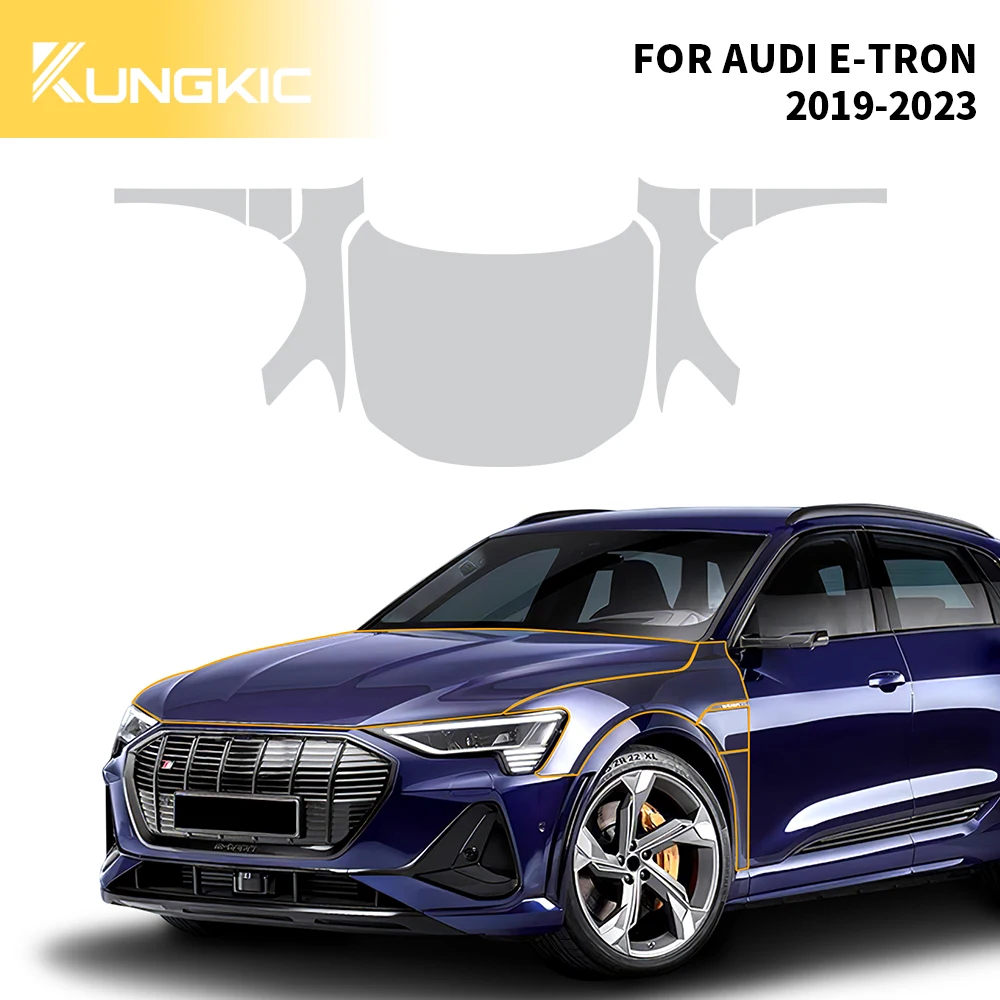 for AUDI E-TRON 2019-2021 2022 2023 Engine Fender Rear PPF Protection Film TPU Anti-Scratch Car Invisible Transparent Sticker
for AUDI E-TRON 2019-2021 2022 2023 Engine Fender Rear PPF Protection Film TPU Anti-Scratch Car Invisible Transparent Sticker