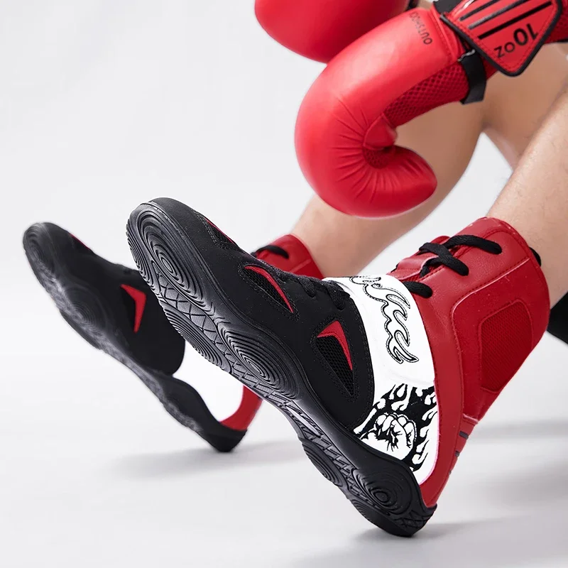 Professional Wrestling Training Shoes for Indoor Competitions, Lightweight Mesh Breathable Fitness Boxing Sports Shoes
Professional Wrestling Training Shoes for Indoor Competitions, Lightweight Mesh Breathable Fitness Boxing Sports Shoes