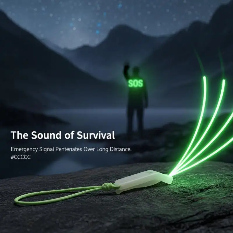 1Pc Outdoor Survival Powerful Luminous Dual-frequency Whistle High Decibel Whistle Emergency Safety Whistle For Water Sports
1Pc Outdoor Survival Powerful Luminous Dual-frequency Whistle High Decibel Whistle Emergency Safety Whistle For Water Sports