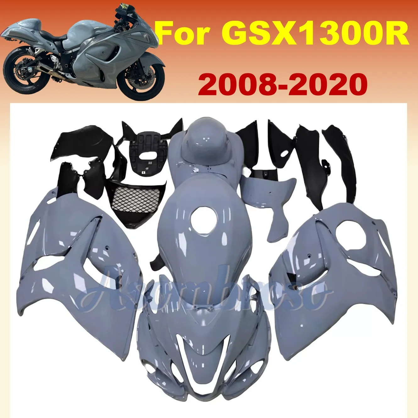 Injection Fairings Kit For Suzuki Hayabusa GSX1300R 2008-2020 GSX 1300R GSXR 1300 GSX1300 Nardo Grey Motorcycle Panels Set
Injection Fairings Kit For Suzuki Hayabusa GSX1300R 2008-2020 GSX 1300R GSXR 1300 GSX1300 Nardo Grey Motorcycle Panels Set