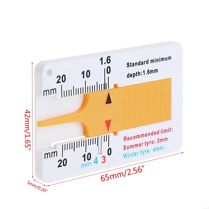 P9FD 1Pc New Tyre Tread Depth Gauge Car Motorcycle Trailer Van Wheel Measure Tool
P9FD 1Pc New Tyre Tread Depth Gauge Car Motorcycle Trailer Van Wheel Measure Tool