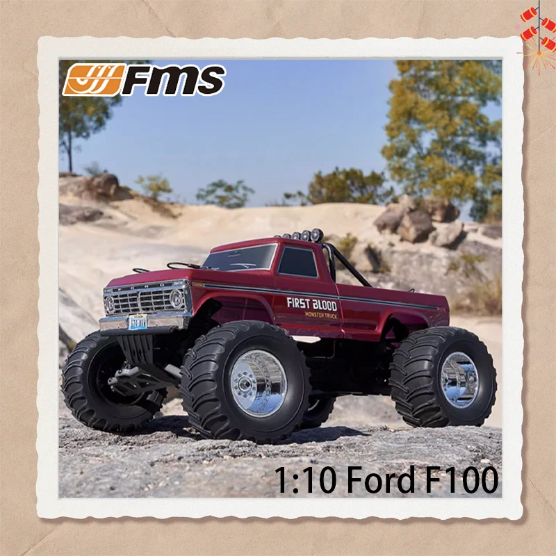 Fms 1/10 Fmt Ford F100 Высокоскоростная радиоуправляемая модель автомобиля с дистанционным управлением с задним приводом Высокоскоростная игрушка для дрифта по бездорожью
Fms 1/10 Fmt Ford F100 Высокоскоростная радиоуправляемая модель автомобиля с дистанционным управлением с задним приводом Высокоскоростная игрушка для дрифта по бездорожью
