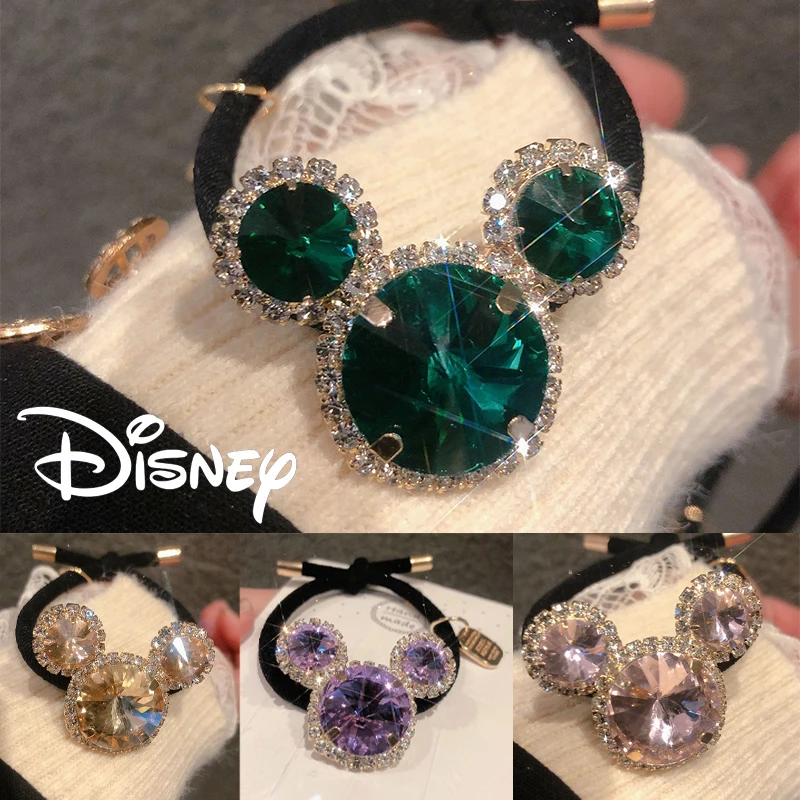 Disney Mickey Mouse Hair Bands Women Scrunchies Vintage Diamond Anime Headwear Elastic Girls Luxury Hair Accessories Ropes Band
Disney Mickey Mouse Hair Bands Women Scrunchies Vintage Diamond Anime Headwear Elastic Girls Luxury Hair Accessories Ropes Band
