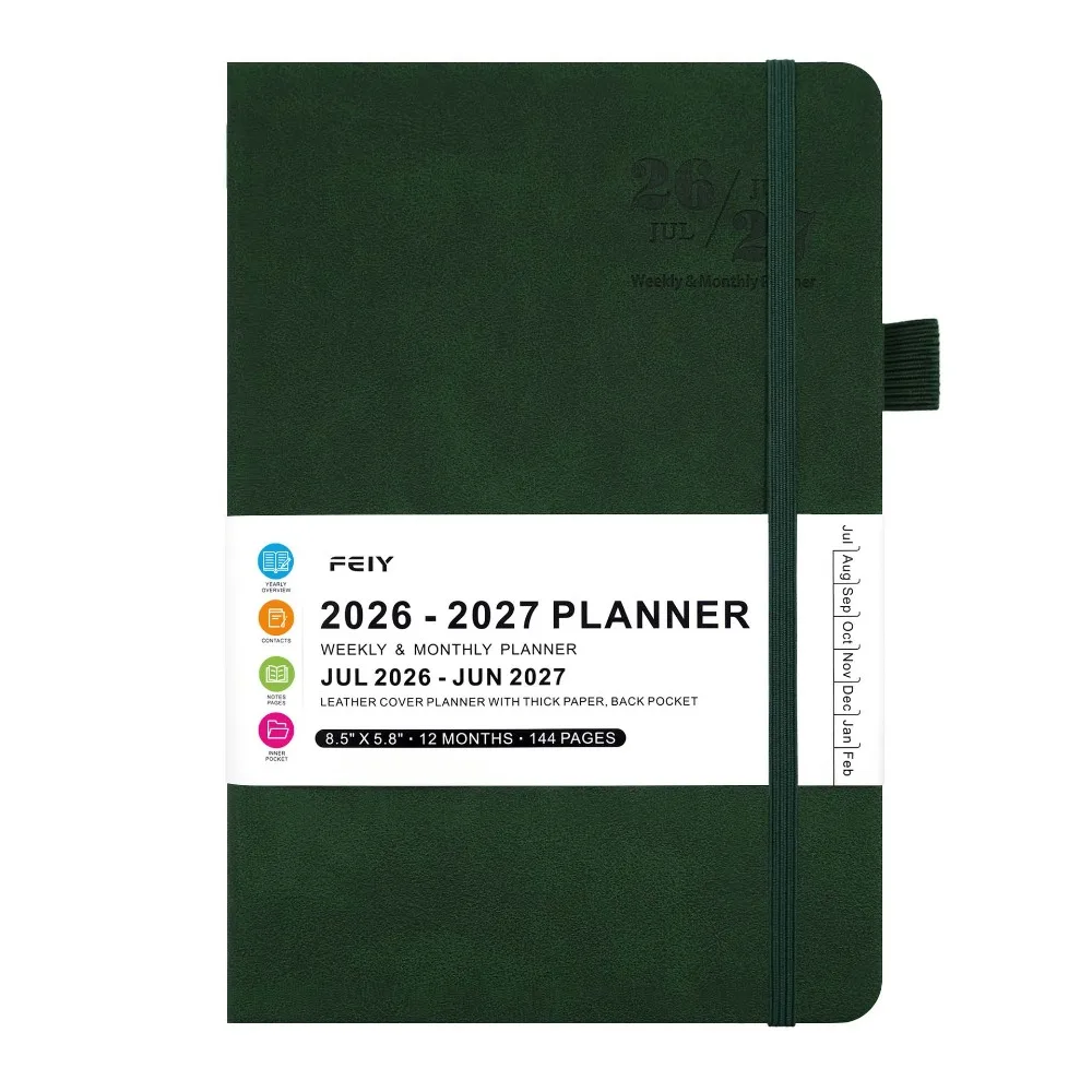 A5 2026-2027 Schedule Book Simple Convenient Agenda Planner Notebook English Thick Paper Time Management Planner School
A5 2026-2027 Schedule Book Simple Convenient Agenda Planner Notebook English Thick Paper Time Management Planner School