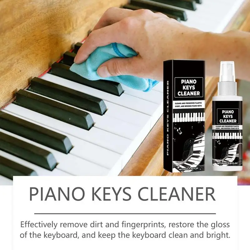Piano Key Cleaner Piano Keys Keyboard Cleaner Spray Cleaning Supplies 100ml Solution For Musical Instruments Clean Polish Wax &
Piano Key Cleaner Piano Keys Keyboard Cleaner Spray Cleaning Supplies 100ml Solution For Musical Instruments Clean Polish Wax &