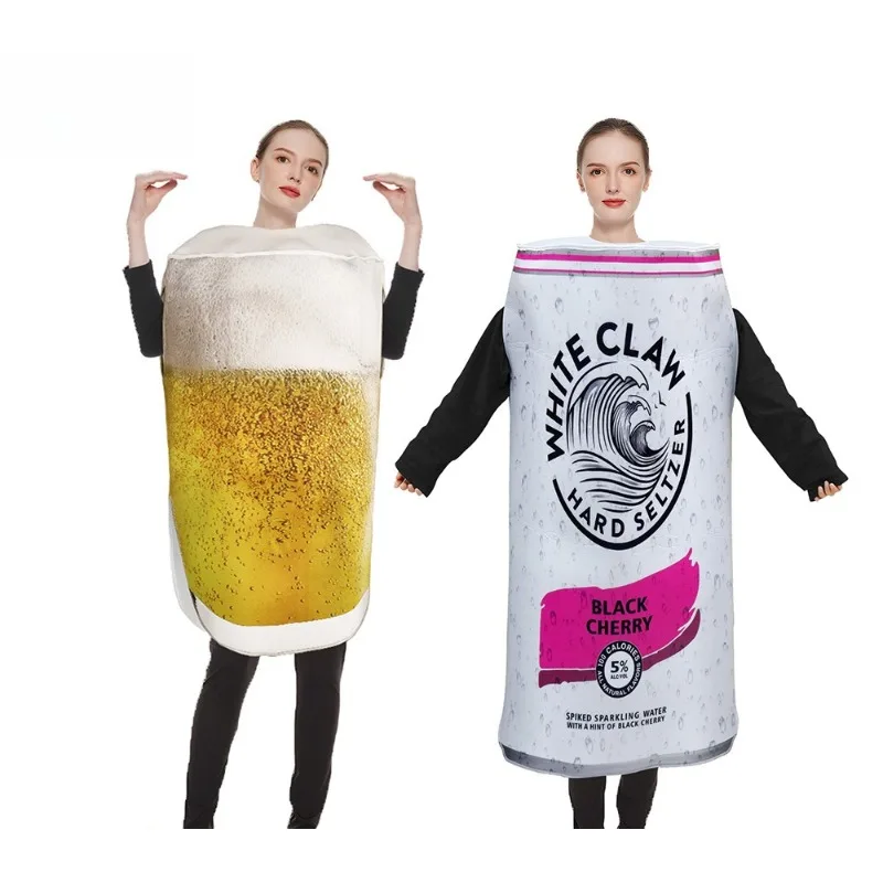 Halloween Cosplay Costume Funny Beer Print Onesie Bodysuit Stage Performance Party Role Playing Outfits for Adult Unisex
Halloween Cosplay Costume Funny Beer Print Onesie Bodysuit Stage Performance Party Role Playing Outfits for Adult Unisex