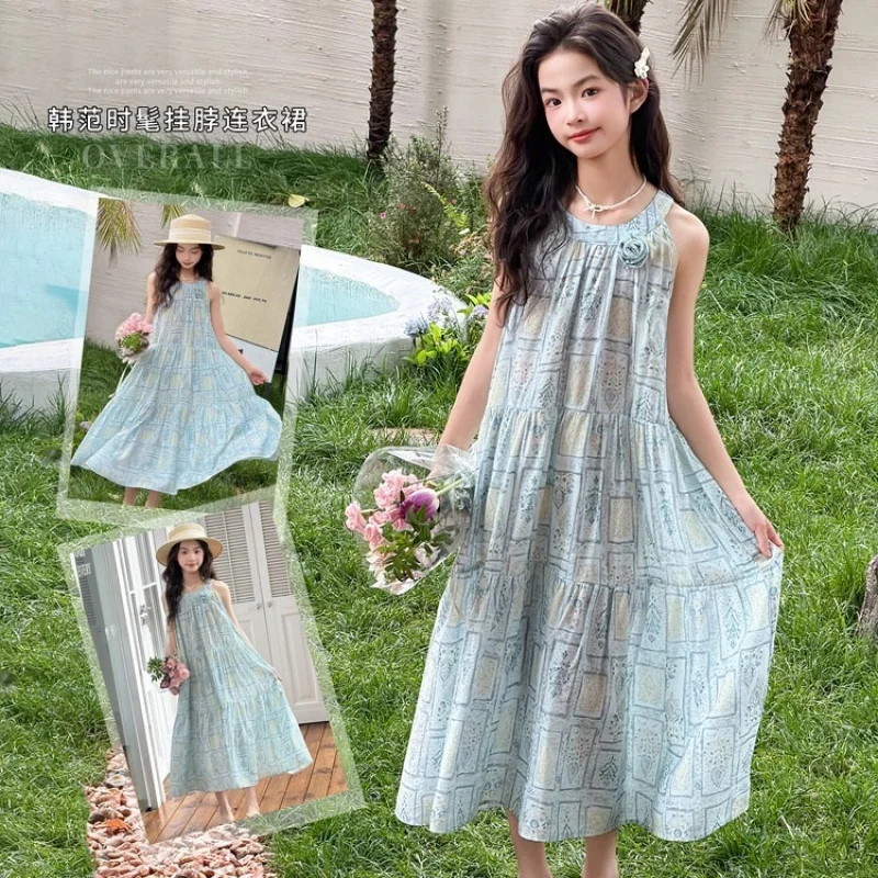 Girls' Sleeveless Dress Summer Floral Dress2026New stylish summer outfits for girls, super cute and trendy
Girls' Sleeveless Dress Summer Floral Dress2026New stylish summer outfits for girls, super cute and trendy