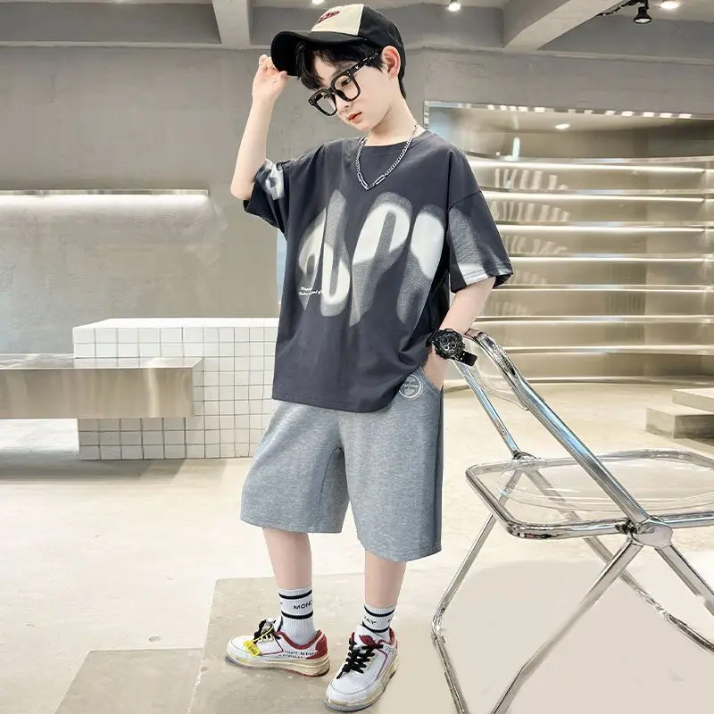 Printing Boys Sets Sweatshirt Kids Fashion Children 8 To 14 Years Baby Summer Clothes Wear Tees Clothing Set Cartoon Children's
Printing Boys Sets Sweatshirt Kids Fashion Children 8 To 14 Years Baby Summer Clothes Wear Tees Clothing Set Cartoon Children's