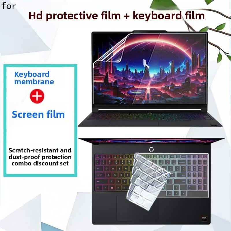 For Lenovo LOQ 15ARP10E notebook screen protector keyboard cover ultra-clear anti-glare anti-blue transparent protective film
For Lenovo LOQ 15ARP10E notebook screen protector keyboard cover ultra-clear anti-glare anti-blue transparent protective film