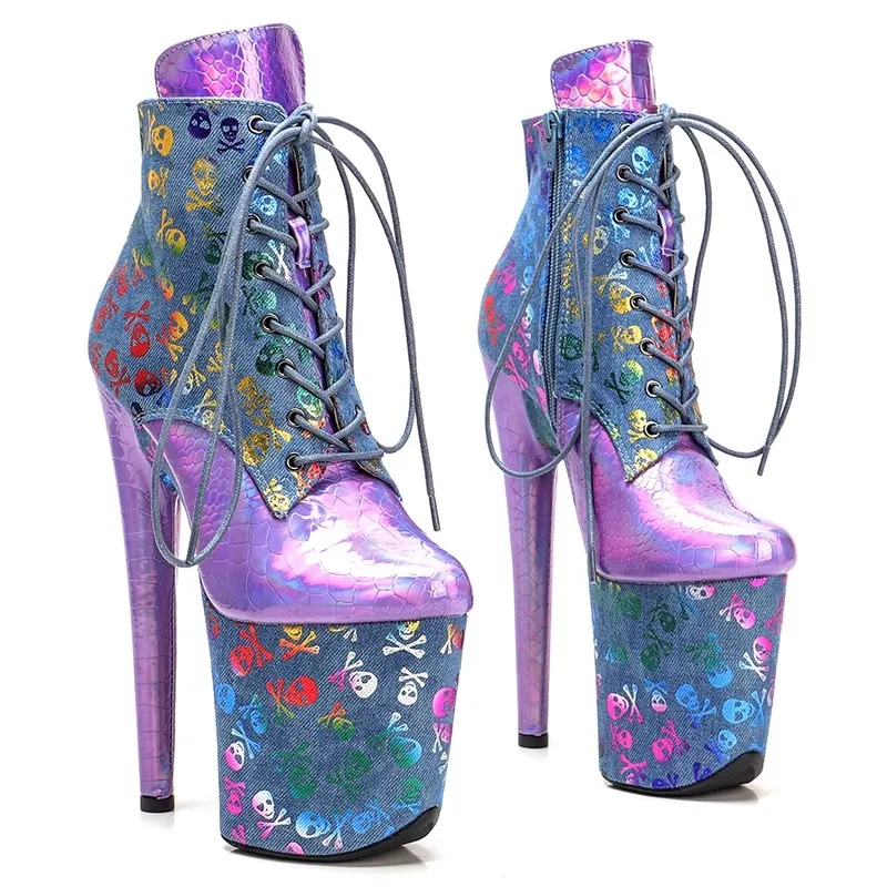 LAIJIANJINXIA New 20CM/8Inch PU Upper Women's Platform Party High Heels Modern Ankle Boots Pole Dance Shoes 483
LAIJIANJINXIA New 20CM/8Inch PU Upper Women's Platform Party High Heels Modern Ankle Boots Pole Dance Shoes 483