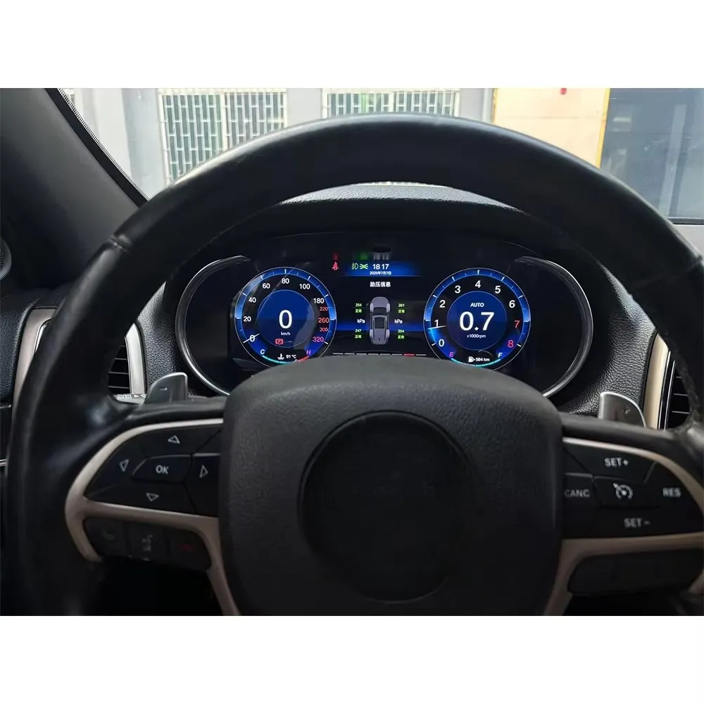 12.3" LCD Dashboard Car Digital Cluster Instrument Speedometer Virtual Cockpit Carplay forGrand Cherokee 2014-2018
12.3" LCD Dashboard Car Digital Cluster Instrument Speedometer Virtual Cockpit Carplay forGrand Cherokee 2014-2018