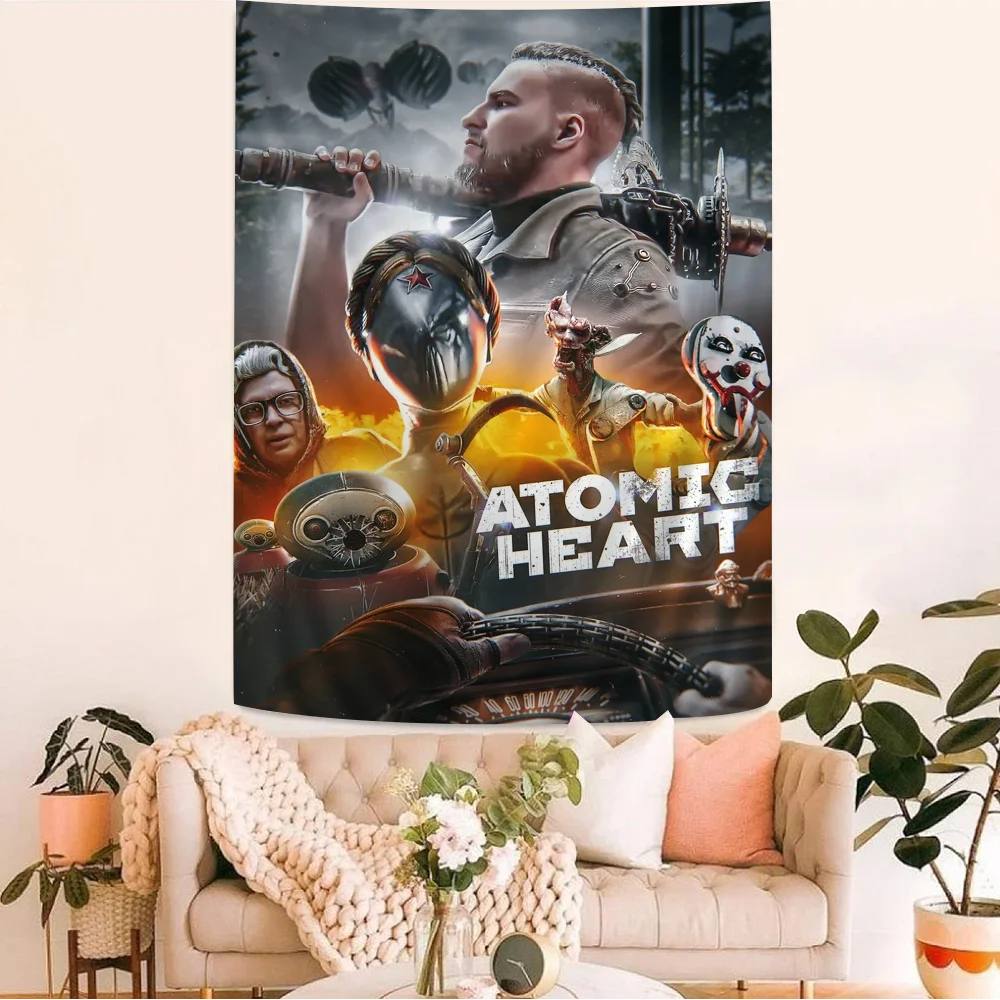 A-Atomic Heart Hanging Bohemian Tapestry Bohemian Wall Tapestries Mandala Kawaii Room Decor
A-Atomic Heart Hanging Bohemian Tapestry Bohemian Wall Tapestries Mandala Kawaii Room Decor