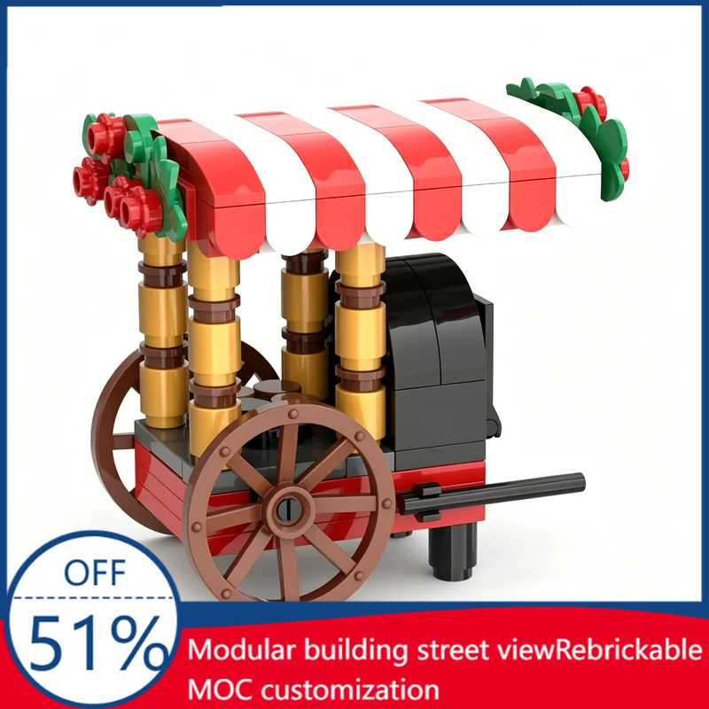 NEW 150Pcs Roasted Chestnut Cart Winter Market Diorama Custom Building Blocks Mini Scene Educational Assembly Toy For Collectors
NEW 150Pcs Roasted Chestnut Cart Winter Market Diorama Custom Building Blocks Mini Scene Educational Assembly Toy For Collectors