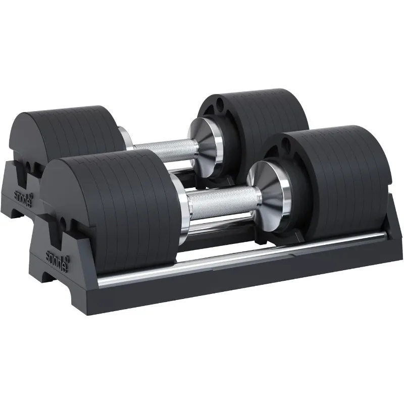 SNODE AD80 Drop Proof 80 lbs Adjustable Dumbbell Set -Adjustable Weights with Cradle, Knurled Handle
SNODE AD80 Drop Proof 80 lbs Adjustable Dumbbell Set -Adjustable Weights with Cradle, Knurled Handle