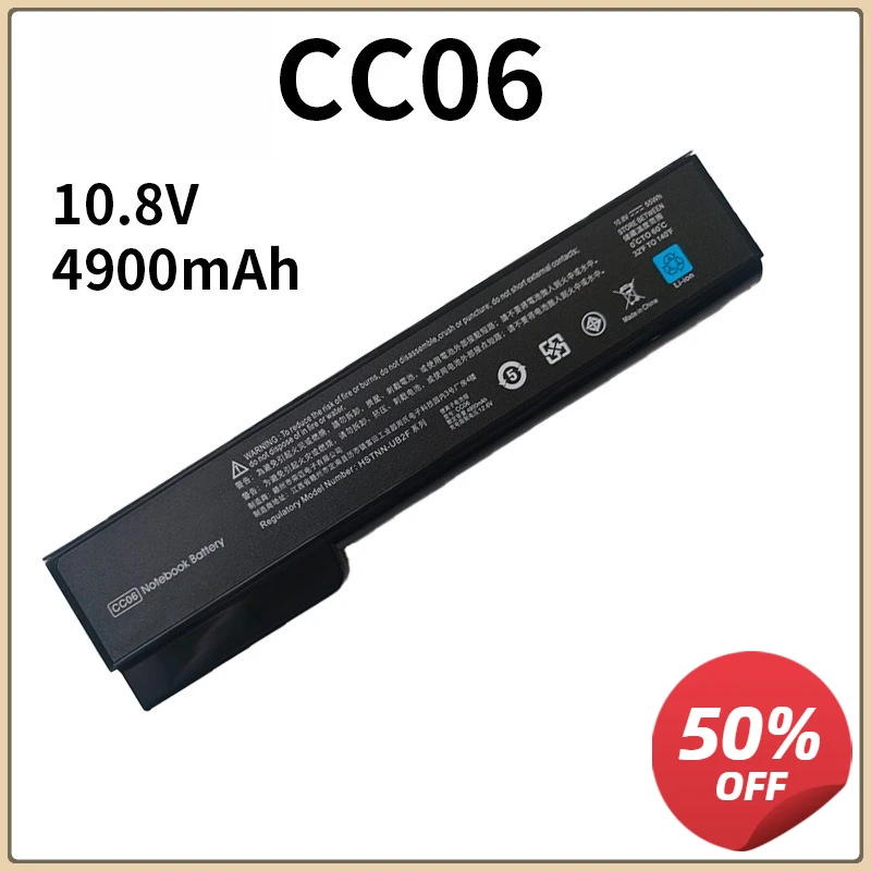 CC06 CC06XL Battery For HP ProBook 6360b 6460b 6465b 6470b 6475b 6560b 6570b 6565b 8460p 8470p HSTNN-DB2F 58Wh HSTNN-DB2F Laptop
CC06 CC06XL Battery For HP ProBook 6360b 6460b 6465b 6470b 6475b 6560b 6570b 6565b 8460p 8470p HSTNN-DB2F 58Wh HSTNN-DB2F Laptop