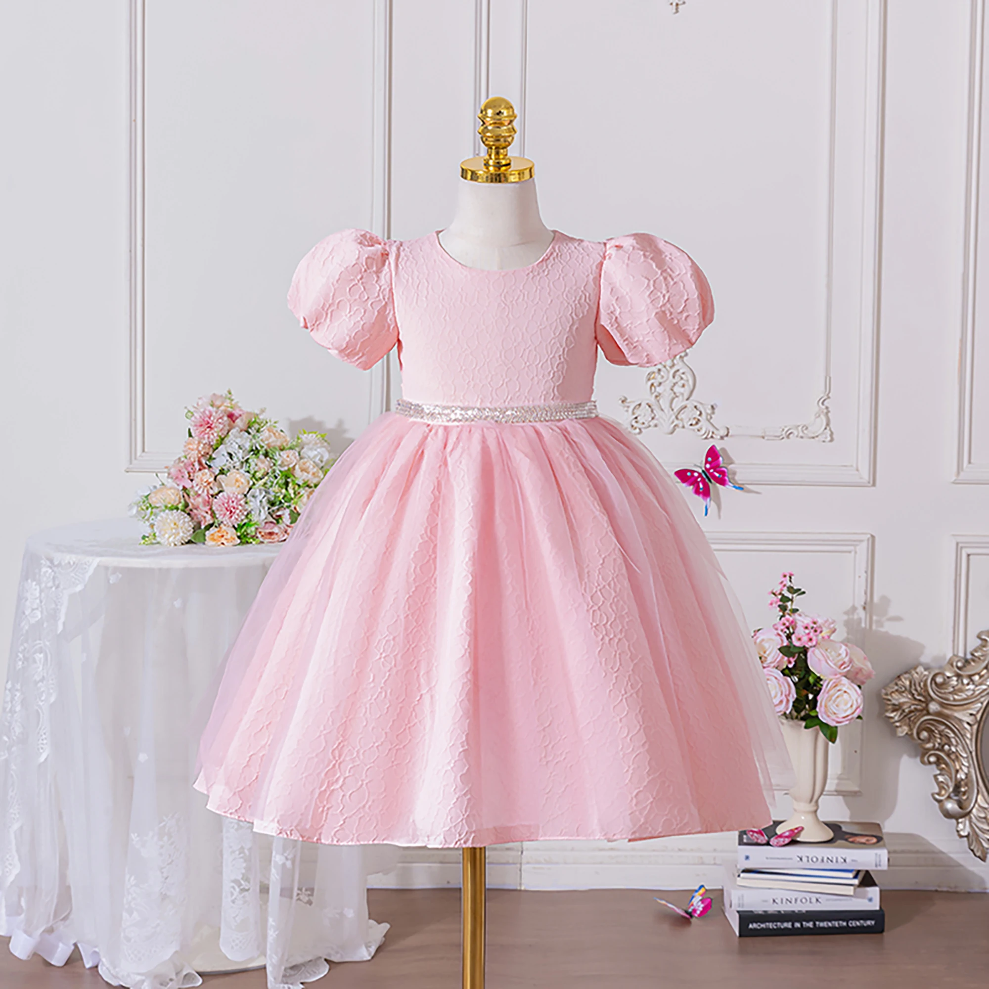 Baby Dresses For Girls' Sleeveless Mesh Puffy Princess Length Rainbow Skirt Dinner Piano Performance
Baby Dresses For Girls' Sleeveless Mesh Puffy Princess Length Rainbow Skirt Dinner Piano Performance