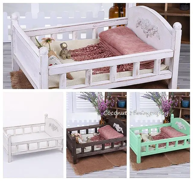 Newborn baby photography props new creative wooden baby crib retro style simple baluster baby studio shooting
Newborn baby photography props new creative wooden baby crib retro style simple baluster baby studio shooting