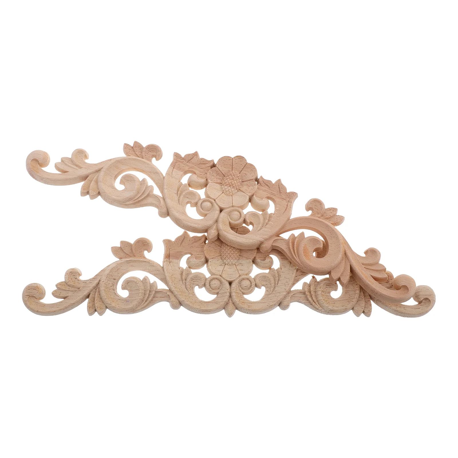 2 Pcs Wood Applique Furniture Decoration Small Ornaments Unpainted Carving Decal Flower Carvings Decals DIY Vintage
2 Pcs Wood Applique Furniture Decoration Small Ornaments Unpainted Carving Decal Flower Carvings Decals DIY Vintage