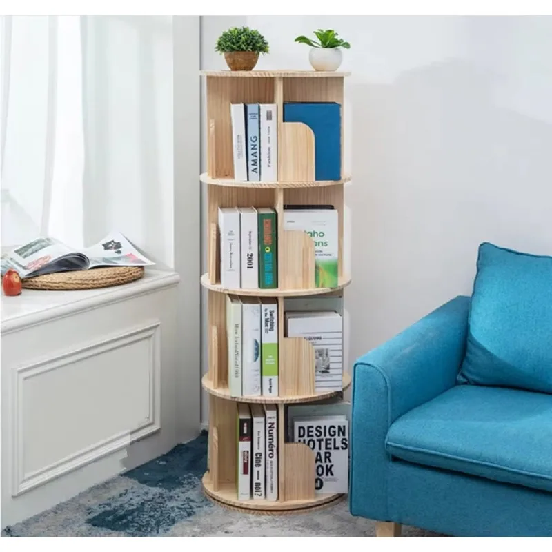 Rotating Bookshelf 360 Display 4 Tier Floor Standing Bookcase Storage Rack for Kids&Adults Solid Wood Bookshelf Organizer
Rotating Bookshelf 360 Display 4 Tier Floor Standing Bookcase Storage Rack for Kids&Adults Solid Wood Bookshelf Organizer