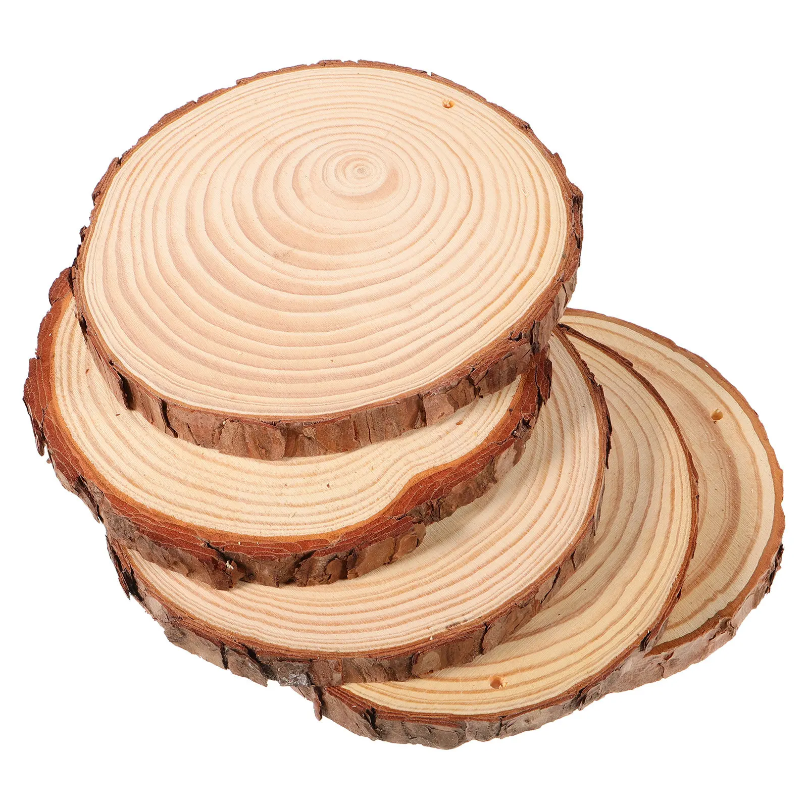 5Pcs Natural Wood Slices Rustic Unfinished Wood Discs 14-15Cm DIY Painting Crafts Coasters Photography Props Wooden Decoration
5Pcs Natural Wood Slices Rustic Unfinished Wood Discs 14-15Cm DIY Painting Crafts Coasters Photography Props Wooden Decoration