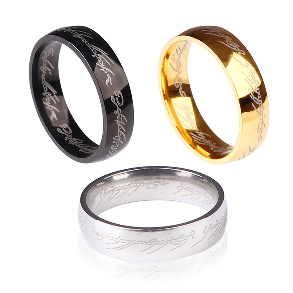 Statement Comfort Wear Titanium Steel Magic Ring For Women Couple High Polished Round Engraved Letters Pattern Stainless Steel
Statement Comfort Wear Titanium Steel Magic Ring For Women Couple High Polished Round Engraved Letters Pattern Stainless Steel
