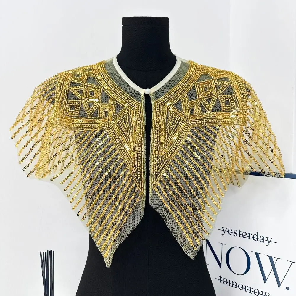 Detachable False Collar Beaded Design Embroidered Pattern Embroidery Neckline Lace Texture Sequined Embellishment
Detachable False Collar Beaded Design Embroidered Pattern Embroidery Neckline Lace Texture Sequined Embellishment