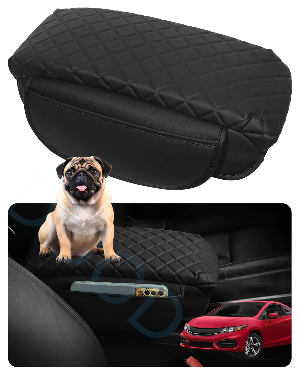 Interior Armrest Cushion Cover Fit for 2012 2013 2014 2015 Honda Civic Console Cover Organizer Armrest Cover
Interior Armrest Cushion Cover Fit for 2012 2013 2014 2015 Honda Civic Console Cover Organizer Armrest Cover