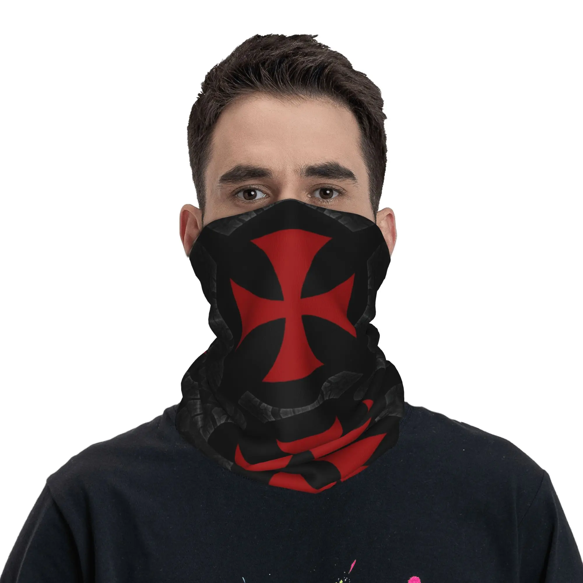 Custom Knights Templar Bandana Winter Neck Warmer Women Windproof Wrap Face Scarf for Ski Gaiter Headband
Custom Knights Templar Bandana Winter Neck Warmer Women Windproof Wrap Face Scarf for Ski Gaiter Headband