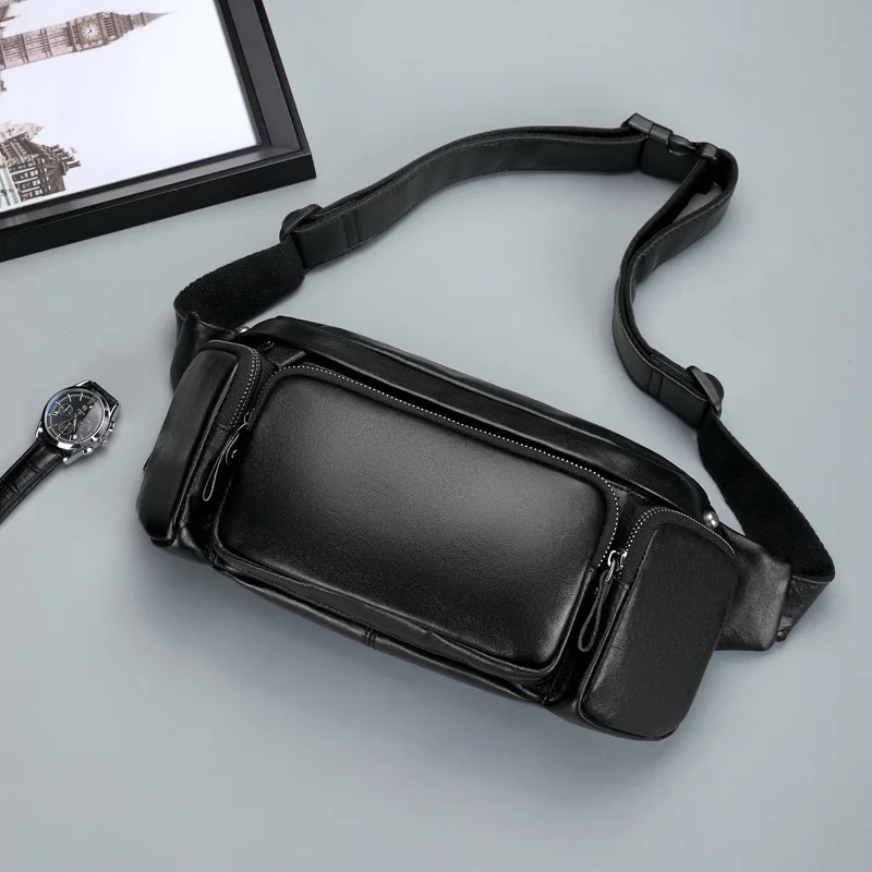 Мужская поясная сумка, нагрудная сумка из натуральной кожи большой вместимости, повседневная многофункциональная сумка через плечо на одно плечо в стиле ретро.
Мужская поясная сумка, нагрудная сумка из натуральной кожи большой вместимости, повседневная многофункциональная сумка через плечо на одно плечо в стиле ретро.